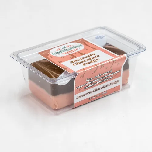 Miniatura 3 de Valley Fudge, chocolate amaretto, dulce de azúcar artesanal fresco, mantequilla real, caramelo gourmet, paquete de media libra