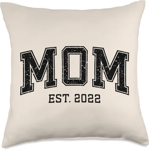 Miniatura 4 de Mom Est 2022 Custom Mom Personalized Mother’s Day Customized Throw Pillow