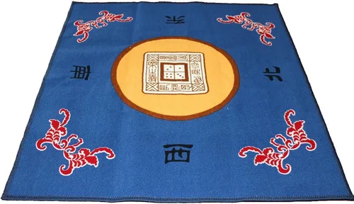 Miniatura 3 de Funda de mesa para juegos de 31.5 pulgadas (color al azar) podría ser rojo, amarillo, verde o azul, antideslizante, juego de mahjong, póquer