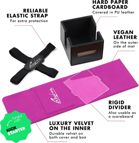 Miniatura 3 de Quiver Time Bloque de mazo Pink Citadel para Magic: the Gathering Cards - TCG 100+ Premium Commander caja de mazos MTG para tarjetas, dados y Rosa