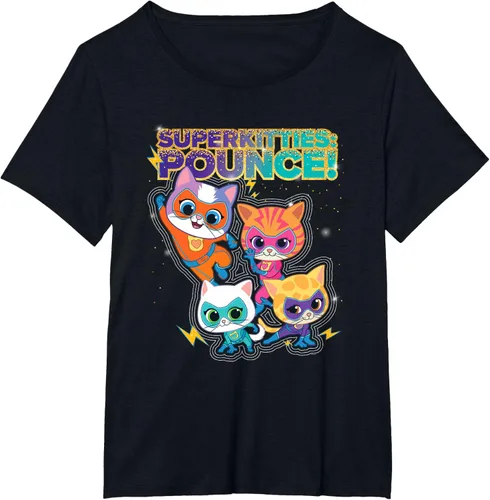Miniatura 31 de Disney Junior SuperKitties Pounce! Camiseta de equipo completo, talla S
