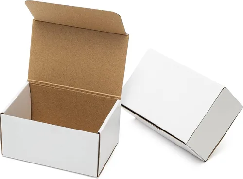 Miniatura 9 de Mcfleet Cajas de envío negras de 9 x 6 x 2 pulgadas, paquete de 24 cajas de correo de cartón corrugado para pequeñas empresas, con bloqueo de Negro