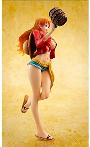 Miniatura 7 de Megahouse One Piece: Portrait of Pirates: Nami Mugiwara Versión 02 Edición Limitada Figura de PVC