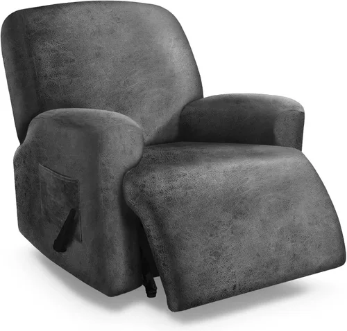 Miniatura 41 de molasofa Fundas de cuero para sillas reclinables, fundas para sillas reclinables grandes para silla reclinable, 4 piezas, fundas lavables que se