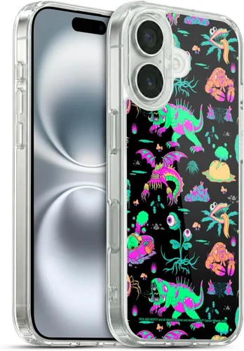 Miniatura 133 de Head Case Designs Funda de gel con licencia oficial de Rick and Morty Aliens Season 3 [protección de grado militar] compatible con Apple iPhone 12