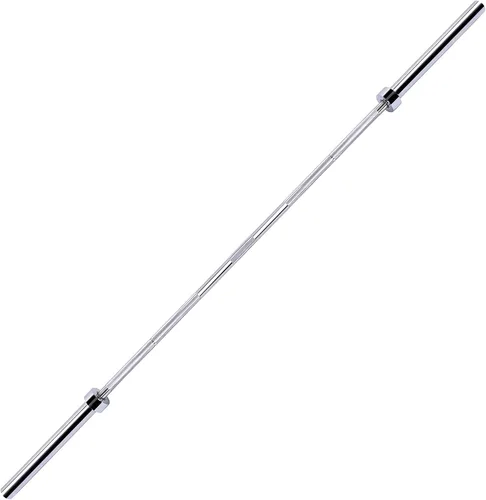 Miniatura 8 de Fitvids 2 Inch Olympic Barbell Bar, 5/6/7 Feet Bar with Collar for Home Gym Strength Training, weight lifting, Bench Press, 700 LB Capacity