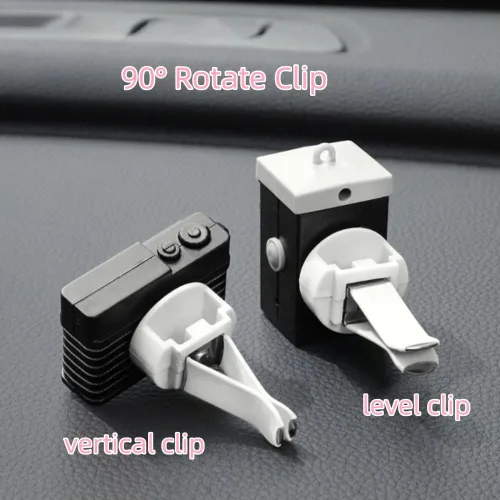 Miniatura 2 de AONUOWE Ambientador de aire para coche con flash, lindo difusor de fragancia para automóvil, clip de ventilación, accesorios kawaii, decoración