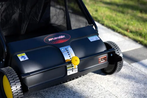Miniatura 3 de SPLENDOR LS-650A2 - Barredora de césped de 26 pulgadas para caminar y empujar, barredora de jardín, barredora de caminos