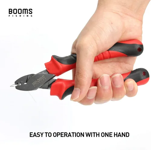 Miniatura 4 de Booms Fishing Herramienta de prensado de pesca CP2 para mangas de un solo barril, con 300 fundas