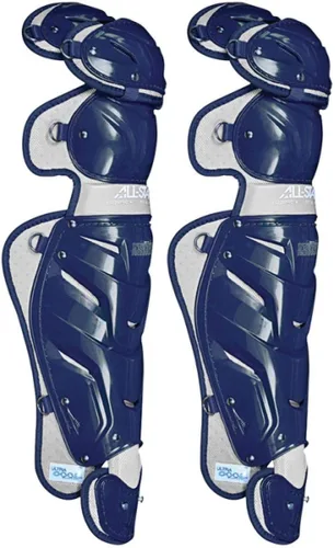 Miniatura 5 de All-Star Adult System 7 - Protector de piernas, recortado gris, corto de 15.5 pulgadas de longitud