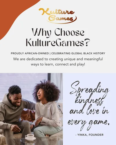 Miniatura 7 de Kulture Games Playing Cards: Black Legends - Juego de cartas de trivia de leyendas para familia y adultos - Historia negra inspiradora