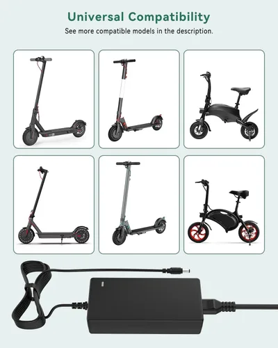 Miniatura 4 de Adaptador JY-420150 de 42 V compatible con Jetson Bolt/Bolt Pro/Adventure/Metro/Journey/LX10/J5/J8 Cargador eléctrico para bicicleta, cargador