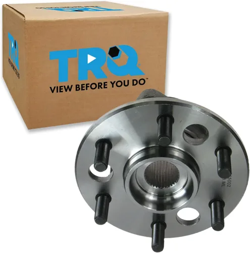 Miniatura 70 de TRQ Cojinete de rueda delantera y conjunto de cubo con sensor ABS compatible con Toyota Sequoia 2008-2022 Tundra 2007-2021