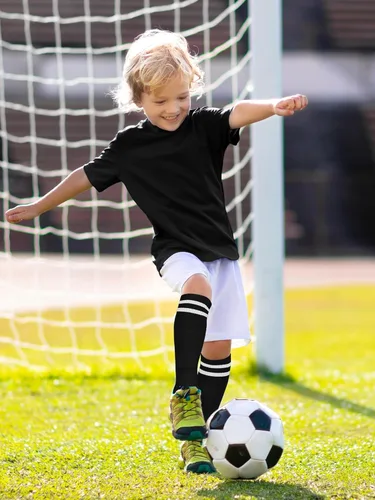 Miniatura 5 de Hryrbay Kids Soccer Shin Guards and Socks Toddler Soccer Shin Pads Protective Defender Gear for Boys Girls Ages 3-15 Great for Training, Matches