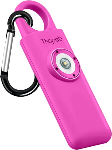 Miniatura 17 de Thopeb – La alarma de seguridad personal original para mujeres Autodefensa – Llavero de sirena de autodefensa para adultos mayores y niños – Sirena
