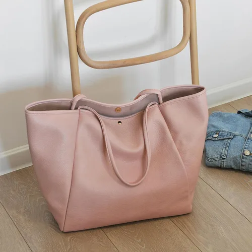 Miniatura 38 de HOXIS Bolso de mano de cuero PU de gran tamaño para mujer, bolso de fin de semana, bolso de viaje