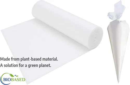 Miniatura 4 de Keenpioneer Bolsas de 18 Pulgadas Biobasadas Desechables para Decoración de Tartas, Bolsas de Pastelería a Base de Plantas - Paquete de 100