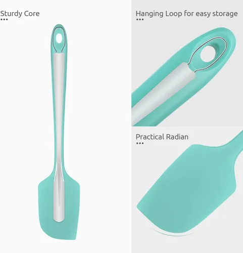 Miniatura 6 de Espátula de silicona extra grande de 14 pulgadas: U-Taste resistente al calor de 600ºF, flexible, para mezclar, remover, cocinar, raspar, hornear