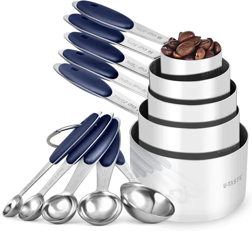 Miniatura 15 de U-Taste - Juego de tazas y cucharas medidoras Multicolores