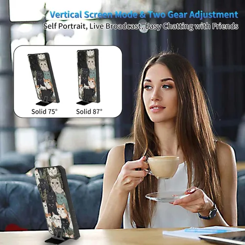 Miniatura 711 de Funda para Samsung Galaxy S22 Ultra 5G, Galaxy S22 Ultra con cubierta de cámara deslizante, funda resistente de doble capa con función atril Black