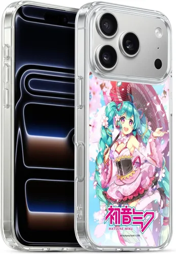 Miniatura 89 de Head Case Designs Licencia Oficial Hatsune Miku Gráficos Lindos Carcasa de Gel [Protección de Grado Militar] Compatible con Apple iPhone 7