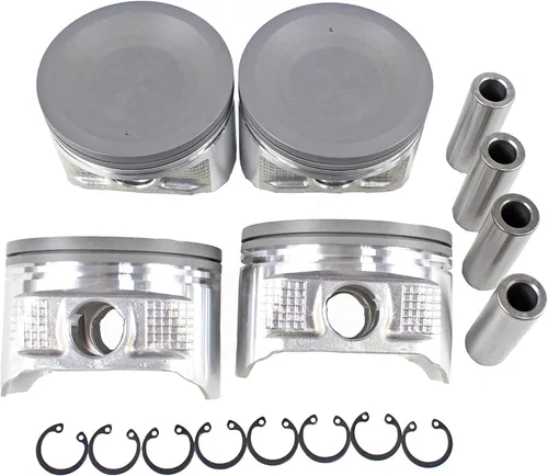 Miniatura 2 de DNJ Juego de pistones P625 estándar para Nissan Altima Frontier Xterra 1998-2004 2.4L L4 16V DOHC 2389cc