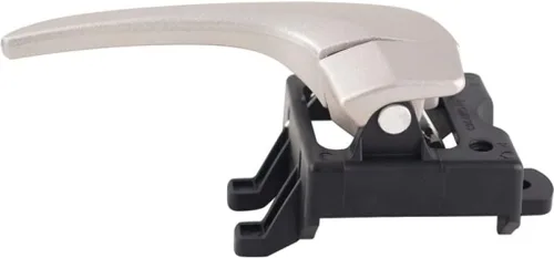 Miniatura 8 de Para Buick Rendezvous 2002-2007 Manija de puerta interior delantera o trasera, lado del conductor gris Con botón de bloqueo de puerta