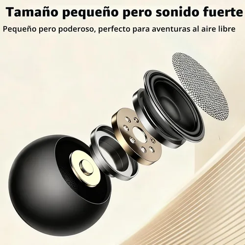 Miniatura 2 de Altavoz Bluetooth portátil mini, pequeño altavoz inalámbrico Bluetooth 5.3 con sonido estéreo, graves profundos, emparejamiento TWS, impermeable