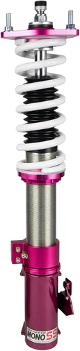 Miniatura 3 de Godspeed MSS0740-A compatible con Nissan Sentra (B13) 1991-94 MonoSS Coilovers Kit de bajada de suspensión