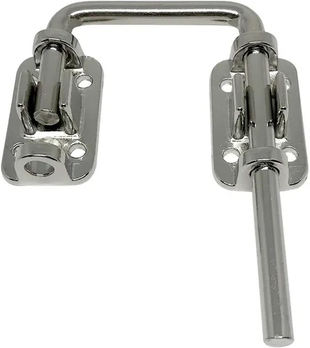 Miniatura 2 de Cerradura de bucle para puerta corrediza, seguridad para el hogar, puertas de patio, pestillo de seguridad de construcción fundido a presión, perno