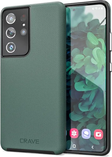 Miniatura 61 de Crave Funda para Galaxy S22 Ultra, funda de doble capa de protección a prueba de golpes para Samsung Galaxy S22 Ultra 5G (6.8 pulgadas) - Negro