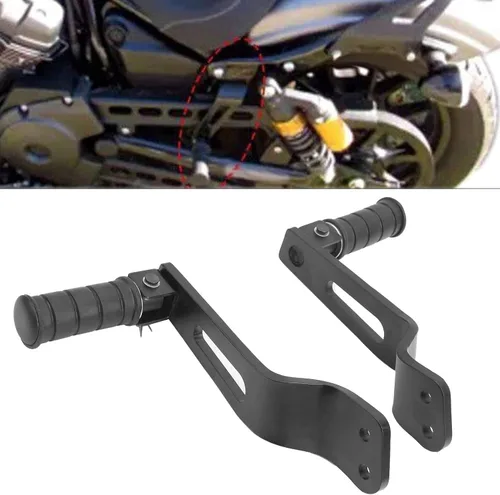 Miniatura 2 de Akozon Estriberas traseras para motocicleta, soporte para reposapiés Star XVS950 Bolt R-Spec 2014-2017