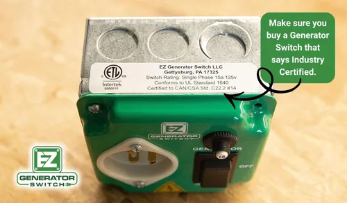 Miniatura 2 de El interruptor de transferencia manual original, patentado, aprobado por UL/CSA