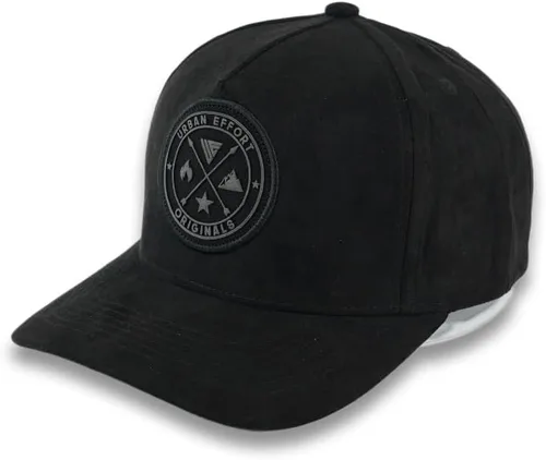 Miniatura 36 de Urban Effort Gorra trasera de malla, para hombres y mujeres, gorra de béisbol de 5 paneles, gran cierre a presión para caza y senderismo