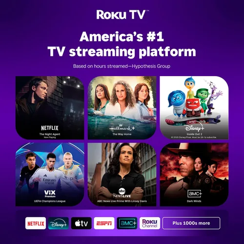 Miniatura 11 de Aurzen Roku - Proyector inteligente para TV con Wifi y Bluetooth, D1R Cube Roku Streaming Experience integrado, motor óptico sellado, 1080P FHD