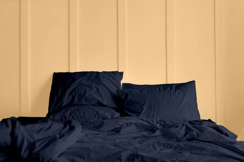 Miniatura 3 de U.S. POLO ASSN. Juego de sábanas de microfibra de 6 piezas, tamaño matrimonial, sábanas dobles ajustables con bolsillos planos y profundos, fundas