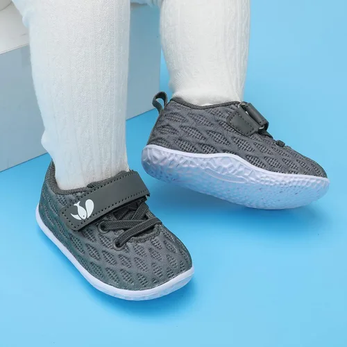 Miniatura 6 de FEETCITY Zapatillas de bebé para niños y niñas, zapatos para primeros pasos, zapatos de cuna para recién nacidos, zapatos sin cordones para niños