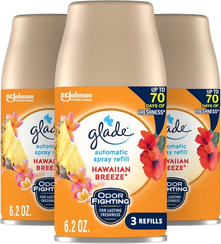 Miniatura 15 de Glade - Repuesto automático de aspersión, ambientador para el hogar y el baño, Aqua Waves, 6.2 oz, 3