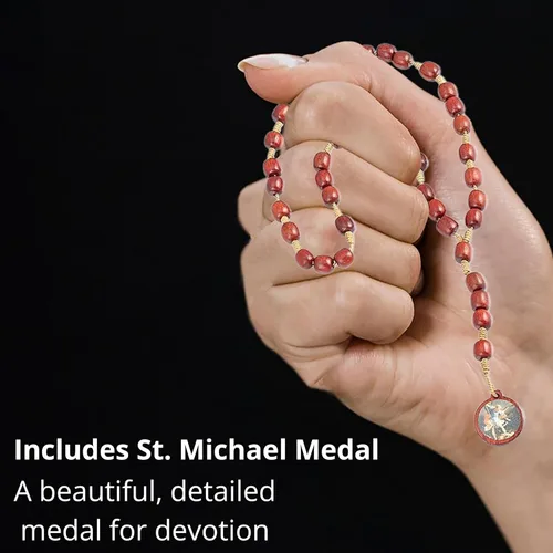 Miniatura 8 de Catholica Shop Coronilla de madera de San Miguel