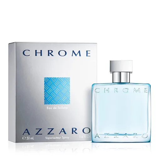 Miniatura 11 de Azzaro Eau de Toilette cromado, colonia acuática fresca para hombre, fragancia cítrica, amaderada y almizclada, notas frescas de bergamota, uso