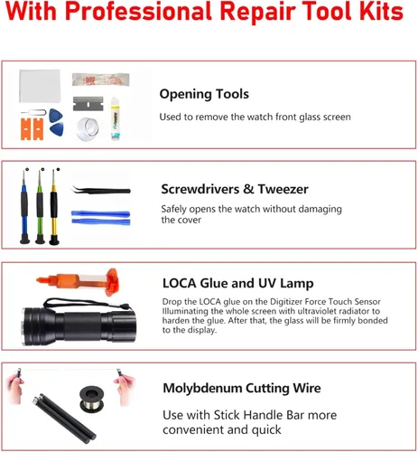 Miniatura 6 de Reemplazo de pantalla para Samsung Galaxy S22, pantalla de repuesto para Galaxy S22 Series 6.1 pulgadas, kit de repuesto de vidrio con herramientas