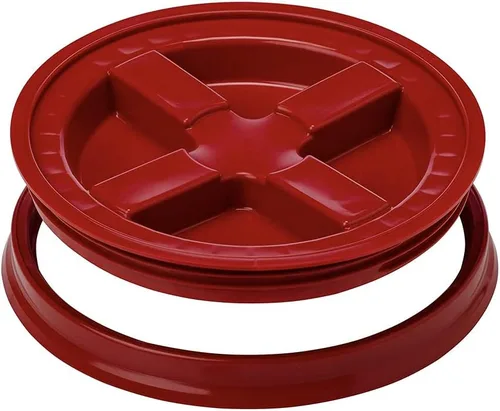 Miniatura 4 de House Naturals Contenedor de plástico de 5 galones de grado alimenticio, sin BPA, fabricado en Estados Unidos, con tapa hermética de rosca