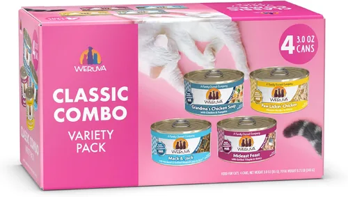 Miniatura 25 de Weruva Asian Fusion - Comida clásica para gatos, fusión asiática con atún y shirasu en salsa, lata de 5.5 onzas (paquete de 24)