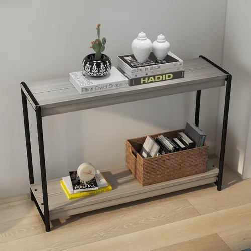 Miniatura 4 de OMTech Mesa auxiliar, gris