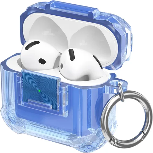 Miniatura 65 de Valkit Funda compatible con AirPods Pro, transparente con kit de limpieza, funda protectora de TPU suave para AirPods Pro Gen 2nd/1st 2023/2022/2019