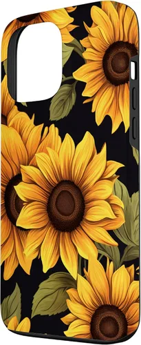 Miniatura 2 de Funda para iPhone 13 Pro Max Aesthetic Sunflowers y Wild Flower