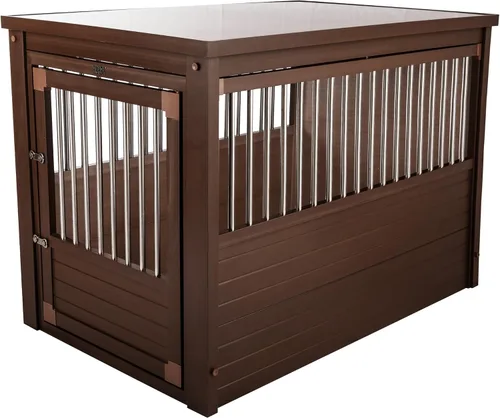Miniatura 15 de New Age Pet ECOFLEX InnPlace - Jaula para perros y mesa auxiliar, perrera estilo muebles de interior, para perros pequeños, medianos, grandes y XL