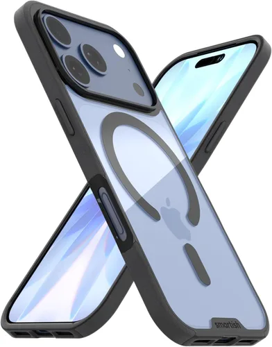 Miniatura 72 de Smartish® - Funda MagSafe transparente para iPhone 17, Gripmunk, funda delgada magnética [ligera + protectora], cubierta de agarre delgada