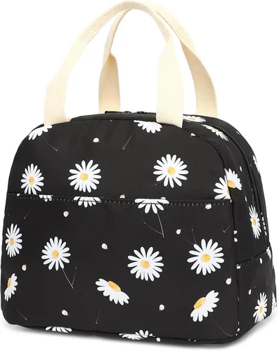 Miniatura 22 de Bolsa de almuerzo para gatos para mujeres y niñas, bolsas de almuerzo aisladas, lonchera reutilizable para niños y adultos, escuela, trabajo, picnic