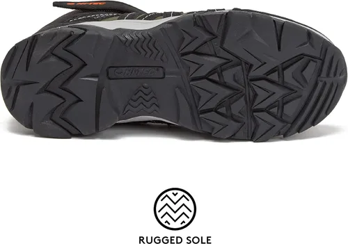 Miniatura 5 de HI-TEC Ravus Blast Mid - Botas de senderismo para niños, sin atar, ligeras, transpirables, para exteriores, tallas 1 a 7